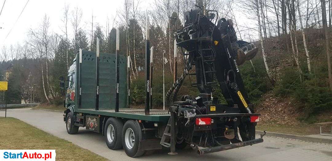 Scania R620 V8 6×4 Euro5 DO DREWNA