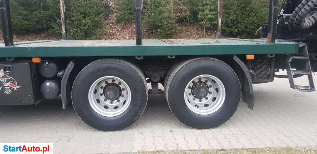 Scania R620 V8 6×4 Euro5 DO DREWNA