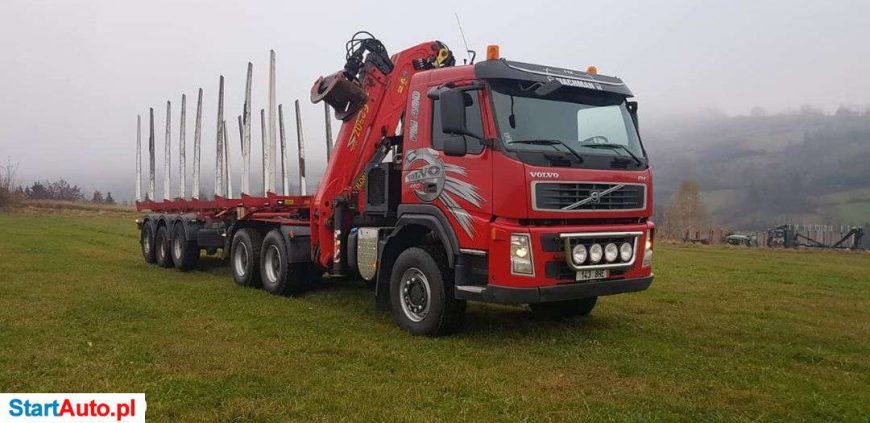 Volvo FM13 460 6×6 Euro5 KOMPLET DO DREWNA