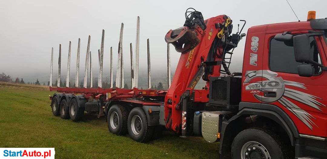 Volvo FM13 460 6×6 Euro5 KOMPLET DO DREWNA