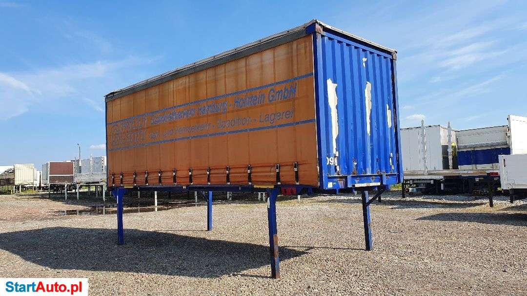 Krone ZABUDOWA KRONE 7.45 BDF FIRANKA SUWANY DACH DRZWI MOŻLIWOŚĆ TRANSPORTU