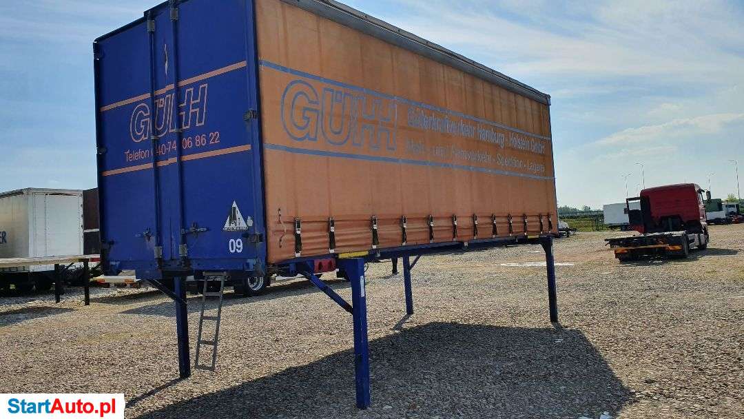 Krone ZABUDOWA KRONE 7.45 BDF FIRANKA SUWANY DACH DRZWI MOŻLIWOŚĆ TRANSPORTU