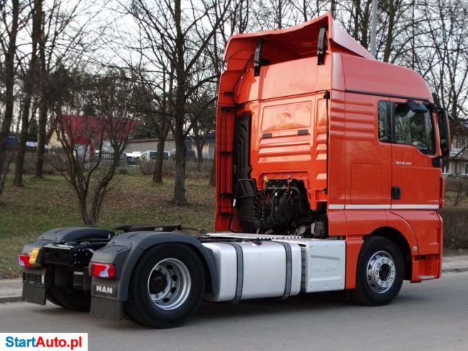 MAN TGX 18.480 EURO-6 Serwis Niemcy,