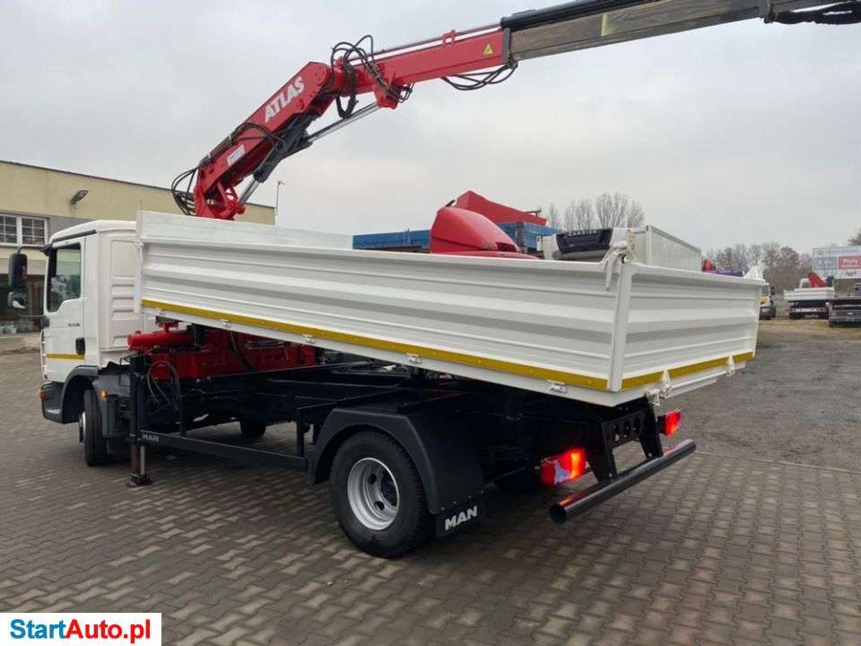 MAN TGL 12-180 / Wywrotka / HDS / Atlas /