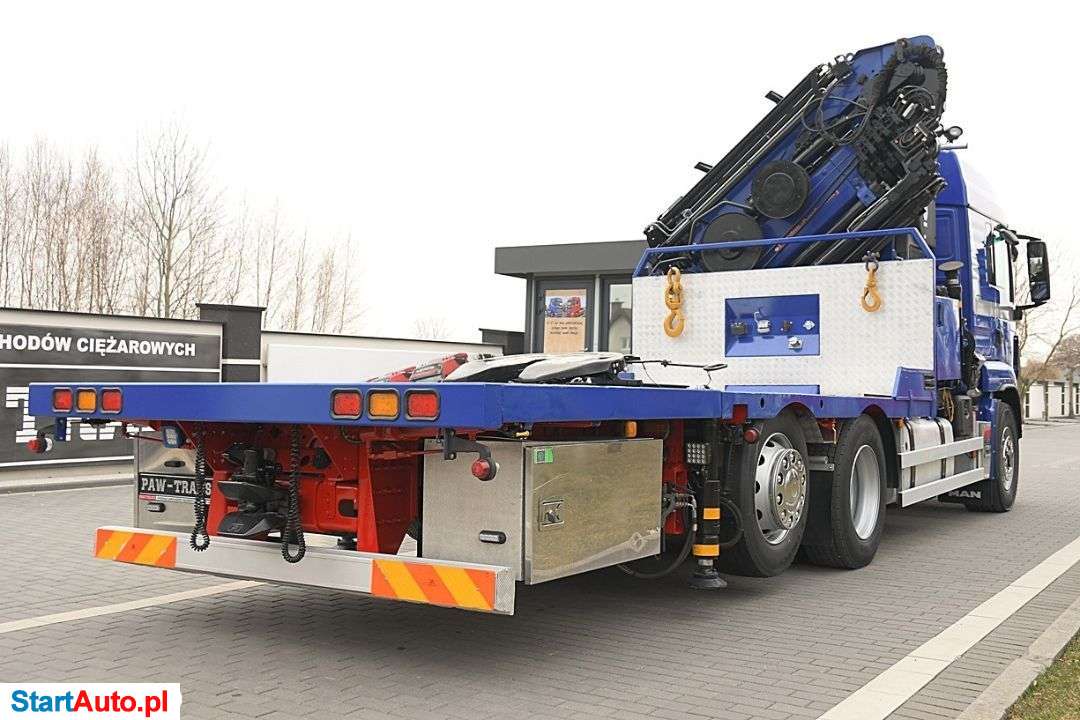 MAN MAN TGS 26.440 6X4 / 2013 DUŻY DZWIG PM53SP / ZADBANY