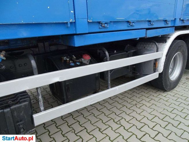 DAF CF 85.410 / 6X2 / 473 TKM / PAKA Z BURTAMI + HDS / STAN BDB / / /