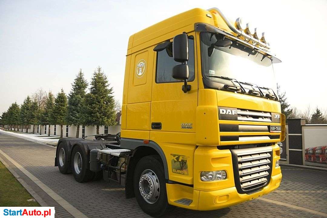 DAF DAF XF 105.460 / 6×4 / 2011 / PRZEBIEG TYLKO 193000km / JAK NOWY!