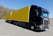 Scania CHŁODNIA THERMO KING T 800 R MANUAL TANDEM PRZEJAZDOWY