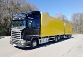 Scania CHŁODNIA THERMO KING T 800 R MANUAL TANDEM PRZEJAZDOWY