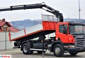 Scania P270 WYWROTKA 5,00m + HDS *STAN BDB!