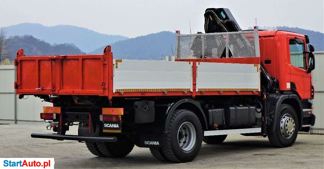 Scania P270 WYWROTKA 5,00m + HDS *STAN BDB!