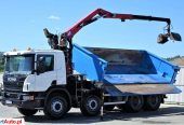 Scania P400 WYWROTKA 5,30m + HDS* EURO 6*STAN BDB!
