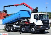 Scania P400 WYWROTKA 5,30m + HDS* EURO 6*STAN BDB!