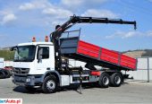 Mercedes-Benz Actros 2636 Wywrotka 6,50m+HDS/PILOT*6×4!