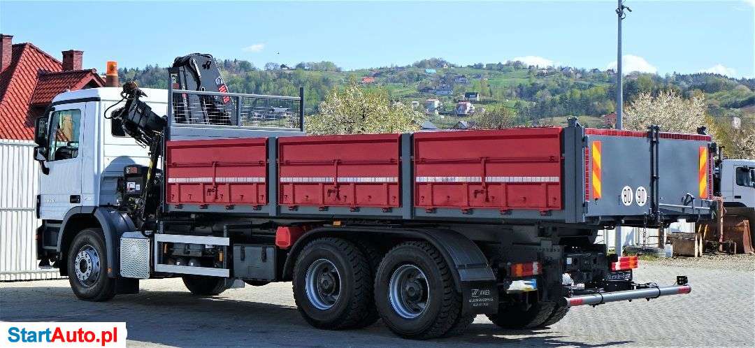 Mercedes-Benz Actros 2636 Wywrotka 6,50m+HDS/PILOT*6×4!