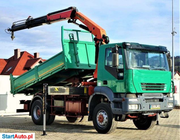 Iveco TRAKKER 350 Wywrotka 4,50m+HDS/PILOT*4×4!