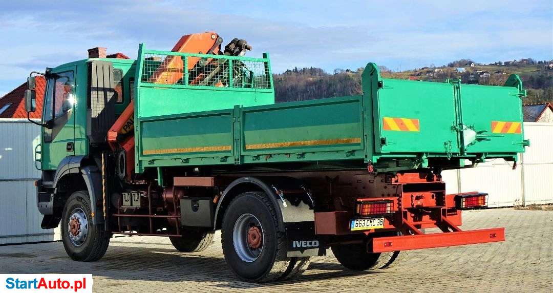 Iveco TRAKKER 350 Wywrotka 4,50m+HDS/PILOT*4×4!