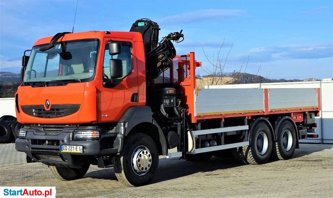 Renault Kerax 410*Skrzynia 6,30 M+HDS+PILOT*6×4