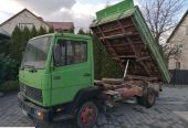 Mercedes-Benz 814 WYWROTKA/KIPPER MEILLER/ 3 STRONNY/ BLOKADA MOSTU/ RESOR/ ORYGINAŁ/ NISKI PRZEBIEG