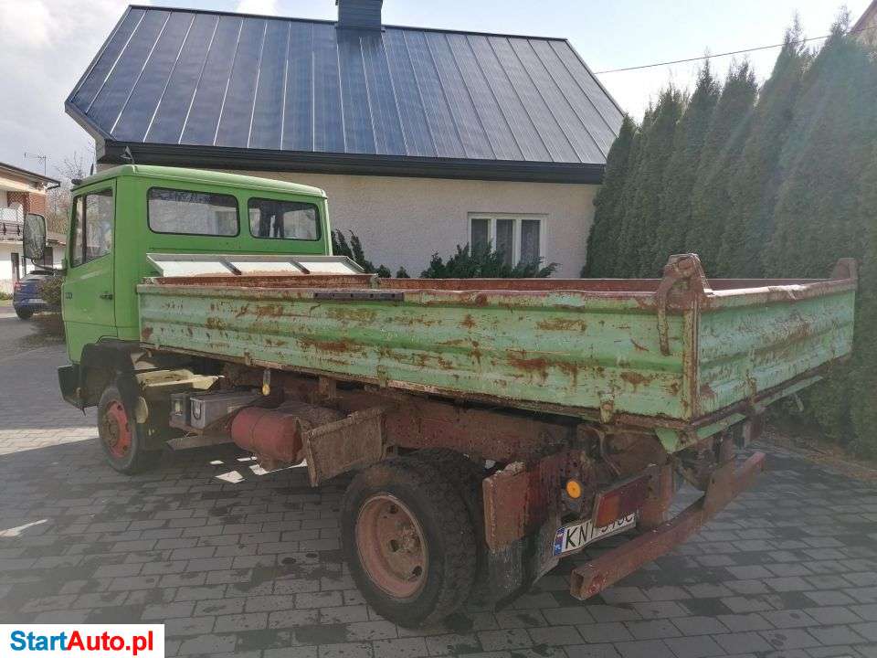 Mercedes-Benz 814 WYWROTKA/KIPPER MEILLER/ 3 STRONNY/ BLOKADA MOSTU/ RESOR/ ORYGINAŁ/ NISKI PRZEBIEG