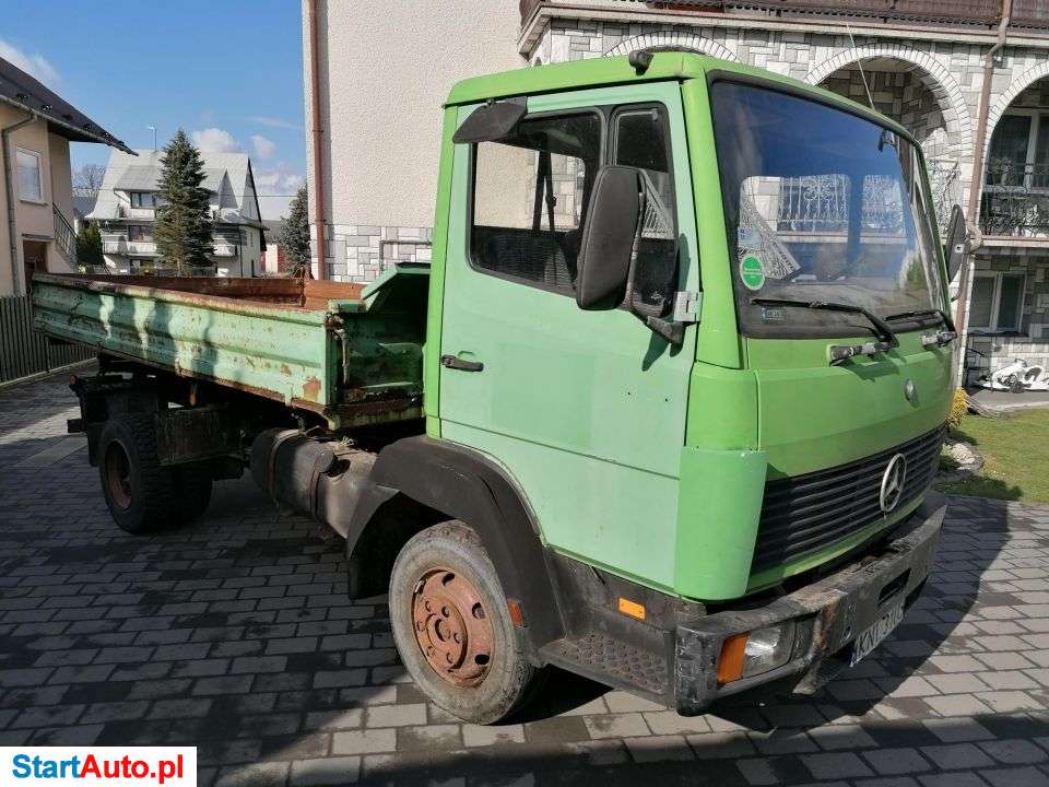Mercedes-Benz 814 WYWROTKA/KIPPER MEILLER/ 3 STRONNY/ BLOKADA MOSTU/ RESOR/ ORYGINAŁ/ NISKI PRZEBIEG