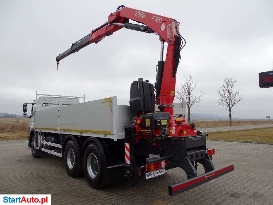 Mercedes-Benz AXOR 2633 / 6 X 4 / SKRZYNIOWY- 6,5 M / HDS FASSI F 150 / STEROWANIE RADIOWE / MANUAL /