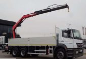 Mercedes-Benz AXOR 2633 / 6 X 4 / SKRZYNIOWY- 6,5 M / HDS FASSI F 150 / STEROWANIE RADIOWE / MANUAL /