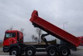 MAN TGS 35. 360 / 8 X 4 / WYWROTKA / HYDROBURTA / MANUAL / 2 STRONNY WYWROT /