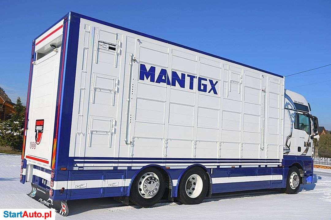 MAN TGX 24.460 * DO PRZEWOZU ZWIERZĄT * NOWA ZABUDOWA!