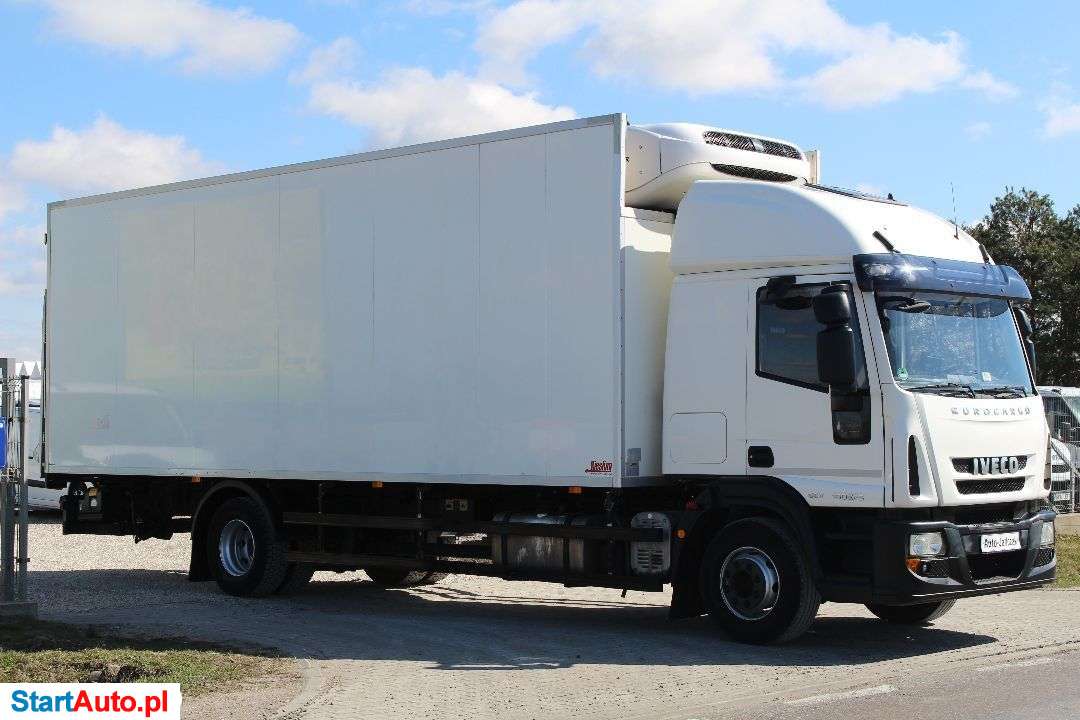 Iveco Eurocargo 160E25 EEV Chłodnia 19 Palet + Winda **Kabina Sypialna**KLIMA**WEBASTO**LODÓWKA**SERWISOWANY**Sprowadzony Z Niemiec**2012R**