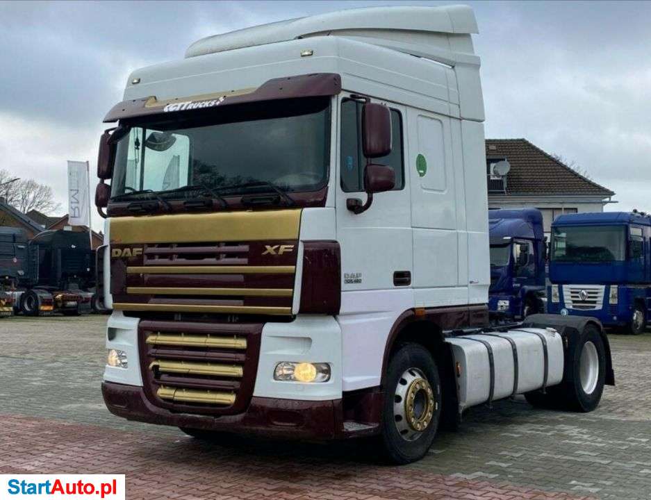 DAF XF 105.460 STANDARD / AUTOMAT / RETARDER / EURO 5 / 2X ZBIORNIK PALIWA / ORYGINALNY PRZEBIEG / SPROWADZONY Z HOLANDII / OPONY 315/70 / STAN BARDZO DOBRY / SPACE CAB SC / HALOGENY DACHOWE / SPOJLERY KABINOWE I MIĘDZYOSIOWE /