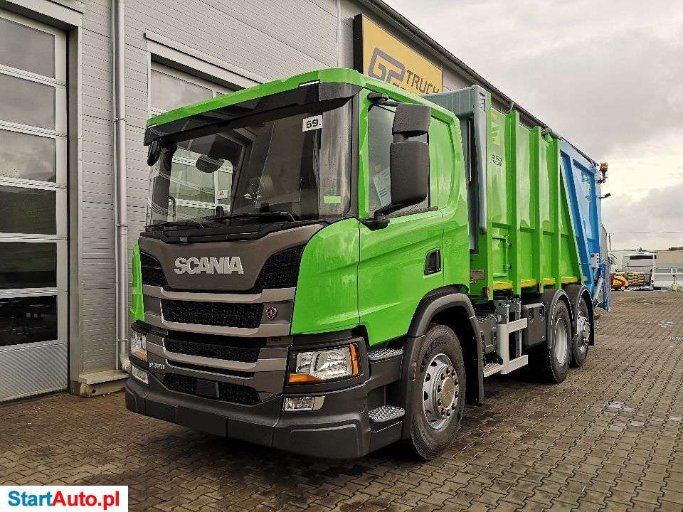 Scania P320 Śmieciarka BIO