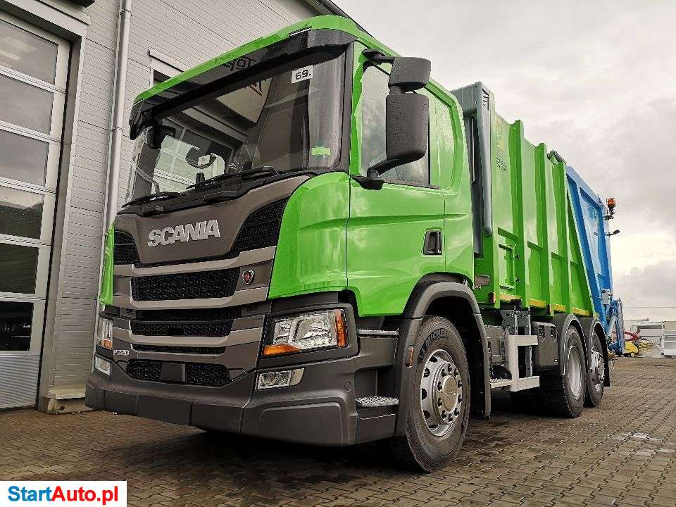 Scania P320 Śmieciarka BIO