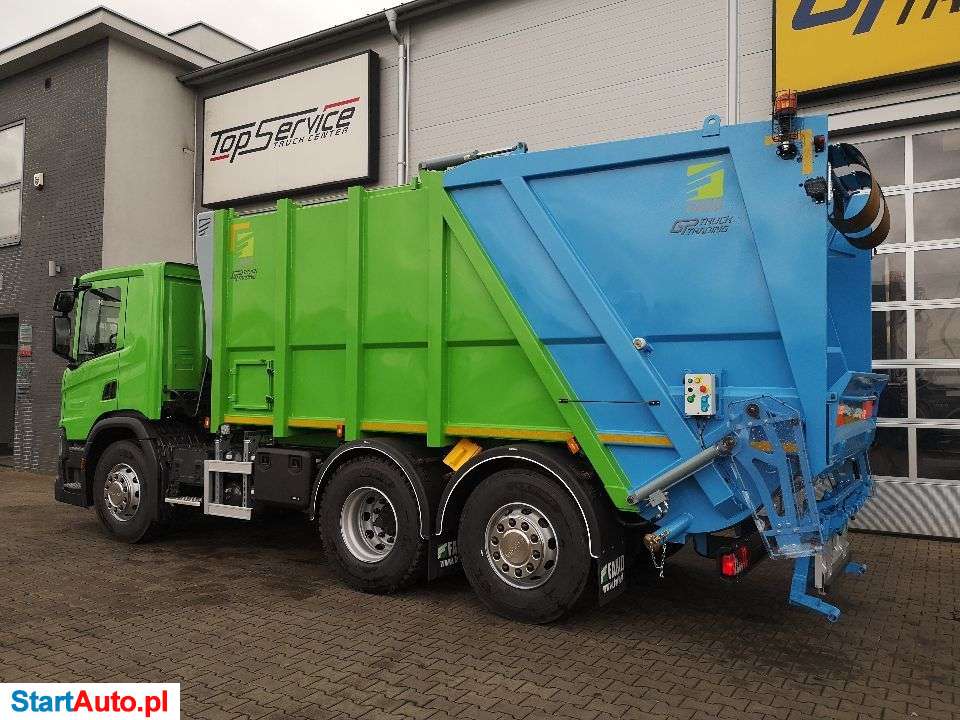 Scania P320 Śmieciarka BIO