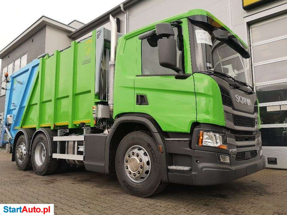 Scania P320 Śmieciarka BIO