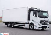 Mercedes-Benz / ACTROS / 2542 / E 6 / 6 X 2 / CHŁODNIA + WINDA / 21 EUROPALET / DŁ. 8,7 M / OS SKRĘTNA