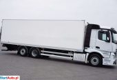 Mercedes-Benz / ACTROS / 2542 / E 6 / 6 X 2 / CHŁODNIA + WINDA / 21 EUROPALET / DŁ. 8,7 M / OS SKRĘTNA