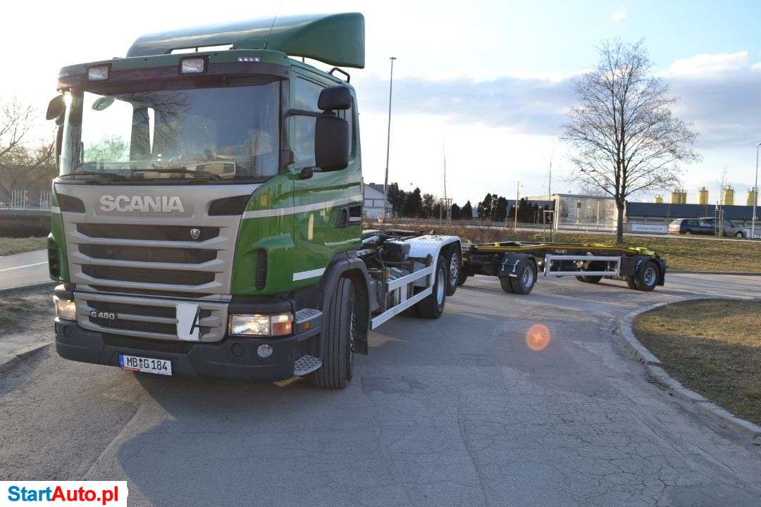 Scania R 480 HAKOWIEC HAK 3 OŚ SKRĘTNA OŚ