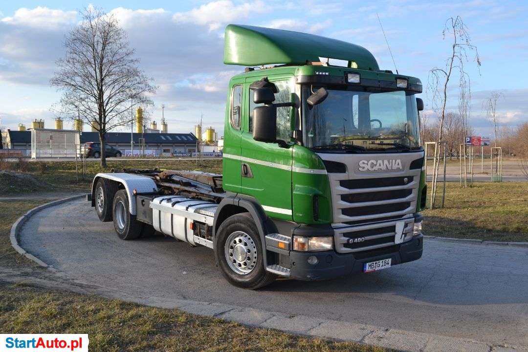 Scania R 480 HAKOWIEC HAK 3 OŚ SKRĘTNA OŚ
