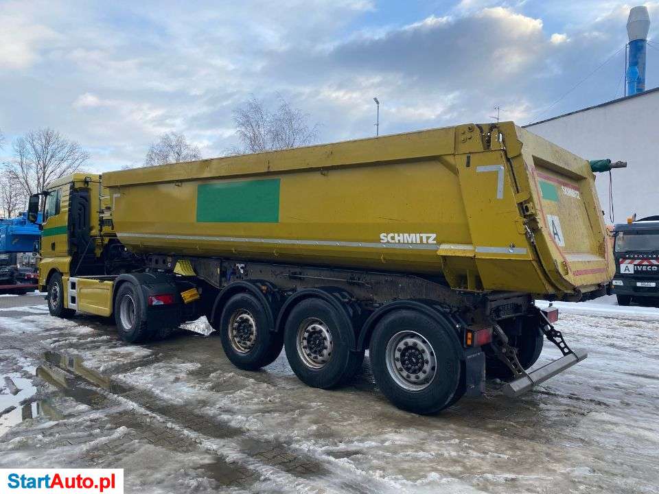 MAN TGX 18.460 4×4 HAD EURO6 CIĄGNIK SIODŁOWY + NACZEPA WYWROTKA