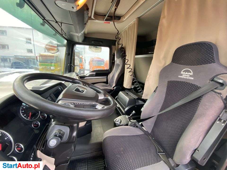 MAN TGX 18.460 4×4 HAD EURO6 CIĄGNIK SIODŁOWY + NACZEPA WYWROTKA