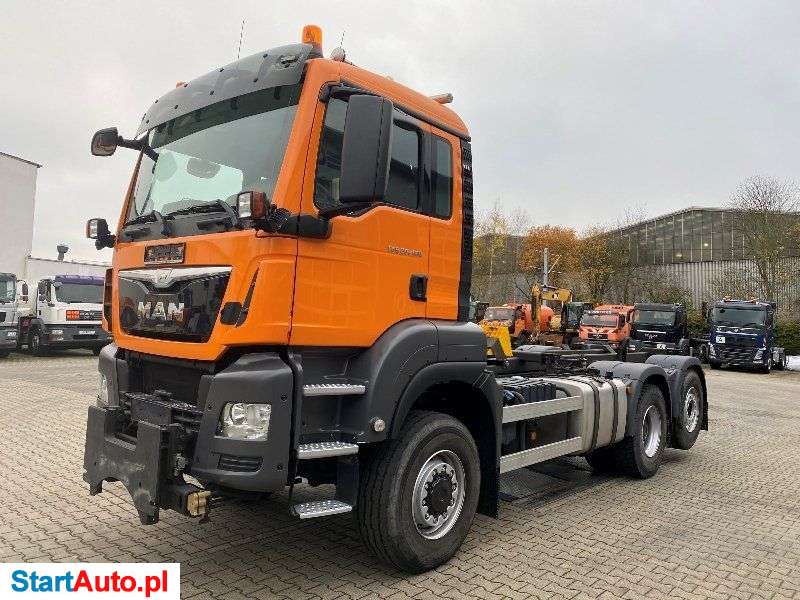 MAN TGS 28.400 6×4 EURO6 PODWOZIE POD ZMIENNĄ ZABUDOWĘ