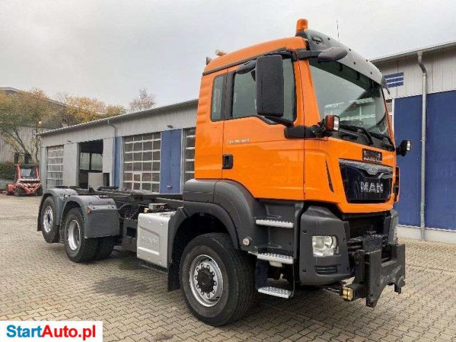 MAN TGS 28.400 6×4 EURO6 PODWOZIE POD ZMIENNĄ ZABUDOWĘ