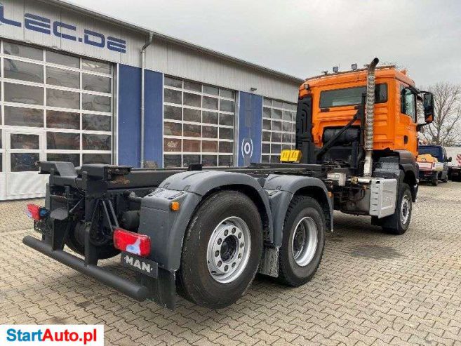 MAN TGS 28.400 6×4 EURO6 PODWOZIE POD ZMIENNĄ ZABUDOWĘ