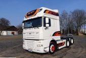 DAF XF 105 510 Euro 5 3oś Gabaryty/Niskopodwozie Fotele Skóra