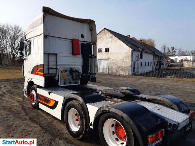 DAF XF 105 510 Euro 5 3oś Gabaryty/Niskopodwozie Fotele Skóra