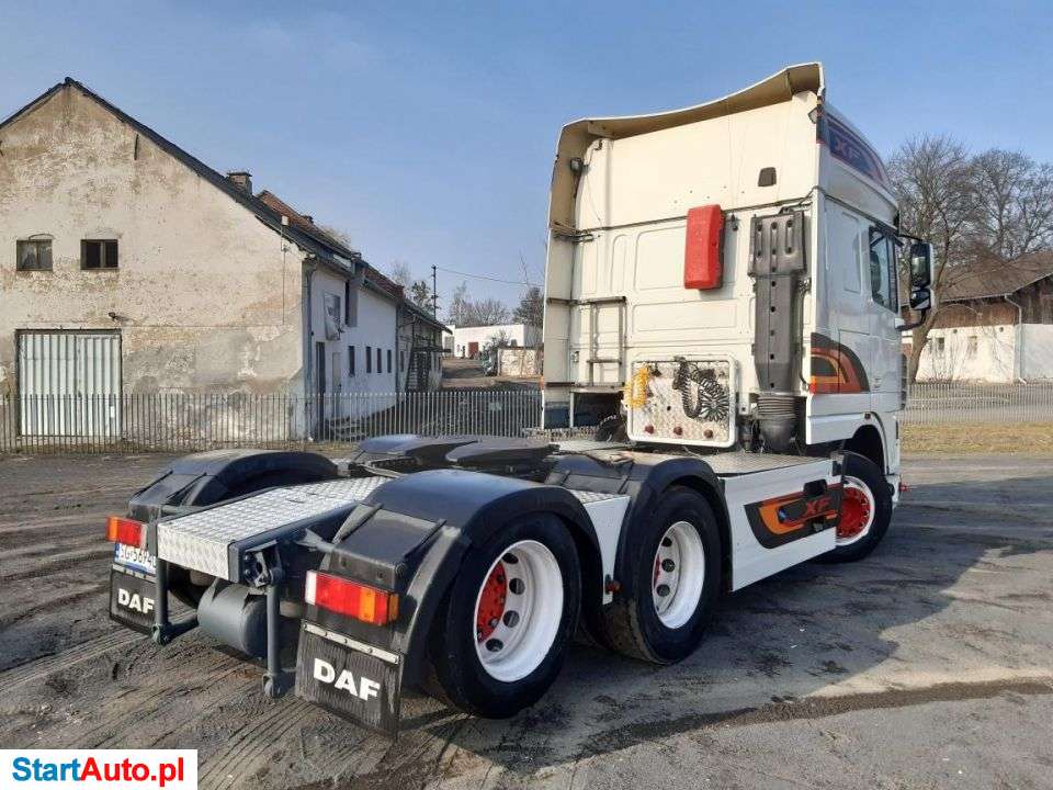 DAF XF 105 510 Euro 5 3oś Gabaryty/Niskopodwozie Fotele Skóra