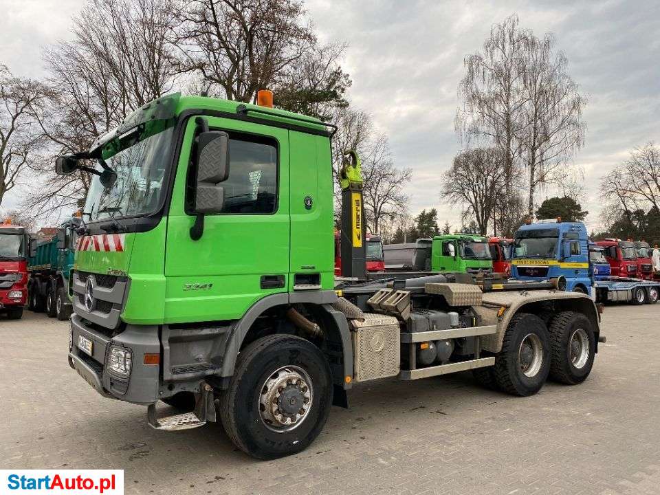Mercedes-Benz Actros 3341 6×6 Hakowiec