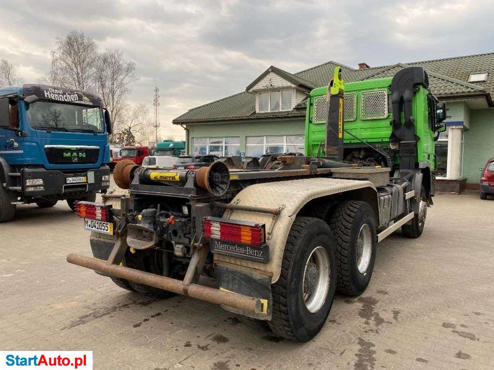 Mercedes-Benz Actros 3341 6×6 Hakowiec