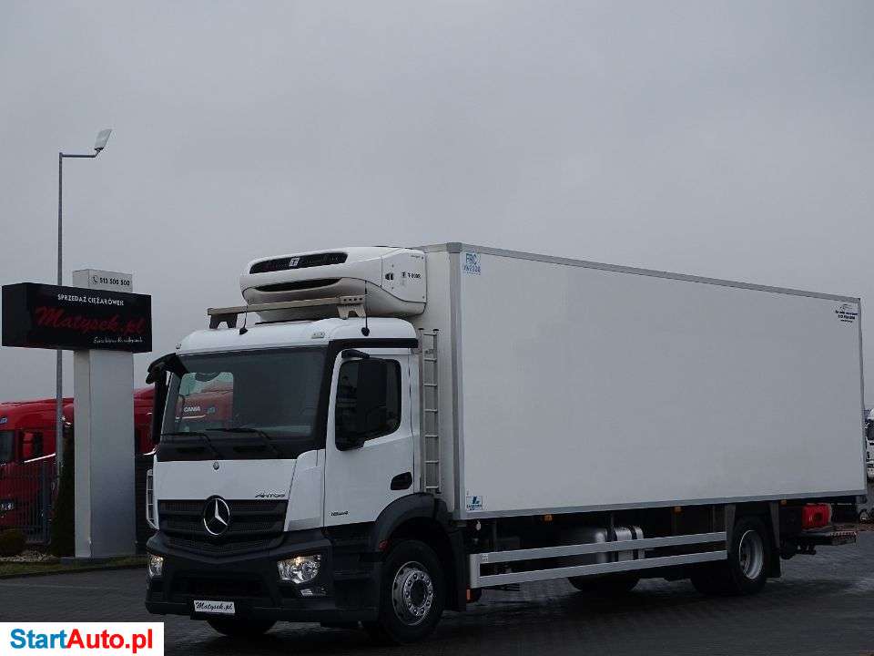 Mercedes-Benz ANTOS / 1824 / CHLODNIA – 8,65 M / THERMO KING T800 R / WINDA / MAŁY PRZEBIEG /